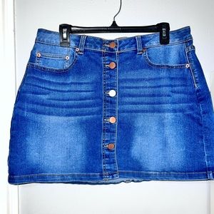 Womens Jean Skirt